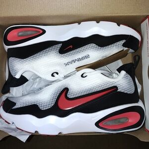Nike Air Max Nova in White, University Red, and Black